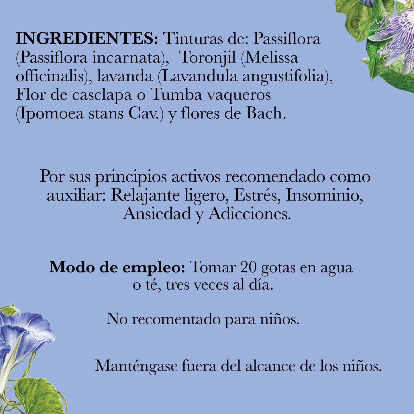 TINTURA BIO- RELAJANTE