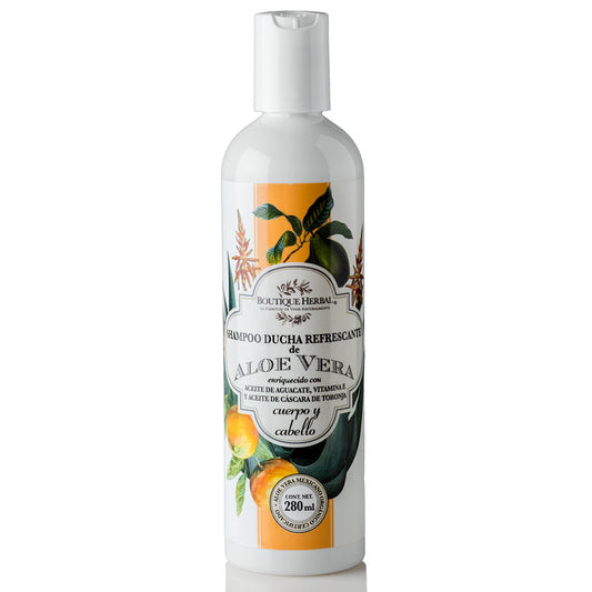 SHAMPOO DE ALOE VERA ORGÁNICO (CUERPO Y CABELLO)